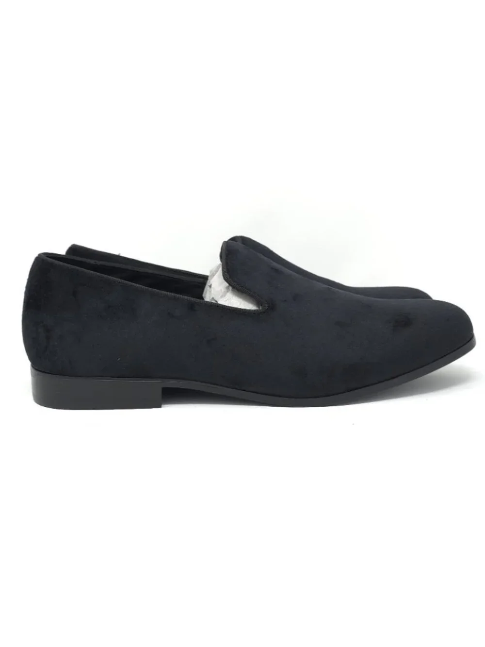 New Alfani Black Suede Slip-On Loafers Men’s 10.5M